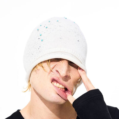 Gorro de Lana Cálido con Brillantes y Detalles Glitter - Image 9