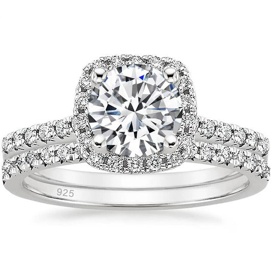 Anillo de Plata 925 con Circonita de 7mm - Simulante de Diamante - Image 19