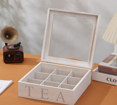 Caja Organizadora de Café con Compartimentos y Tapa Transparente - Image 4