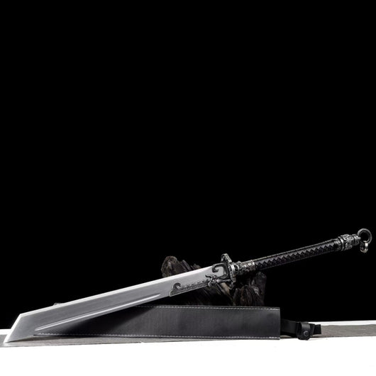 Sable Tradicional Forjado Integral de Dos Manos - Arma Fría Auténtica Estilo Tang - Image 4