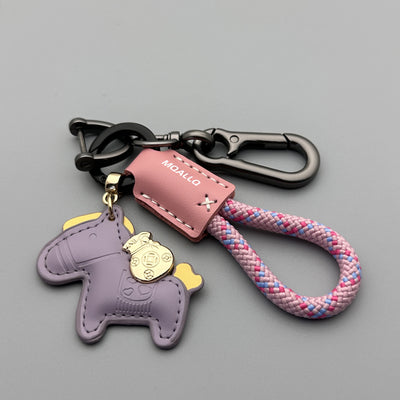 Llavero de Cuero Genuino Hecho a Mano - Diseño Minimalista y Personalidad - Image 20