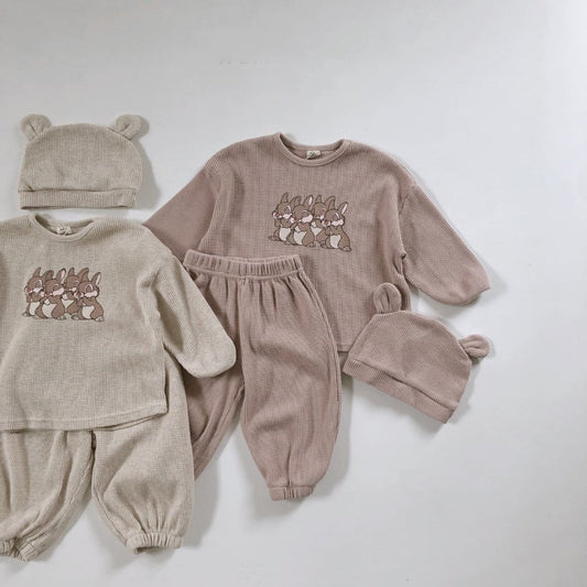 Conjunto de 3 Piezas de Ropa Transpirable de Algodón para Mascotas - Image 2
