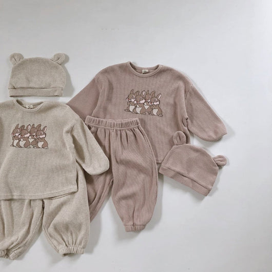 Conjunto de 3 Piezas de Ropa Transpirable de Algodón para Mascotas - Image 2