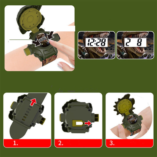 Reloj Proyector de Dinosaurios para Niños - Juguete Educativo Interactivo - Image 13