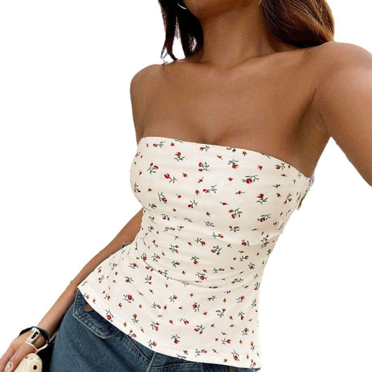 Top Corsetero Floral Elegante para Mujer - Image 5