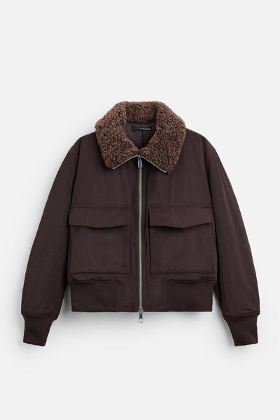 Abrigo Acolchado de Algodón con Cuello Alto y Bolsillos para Hombre - Image 12