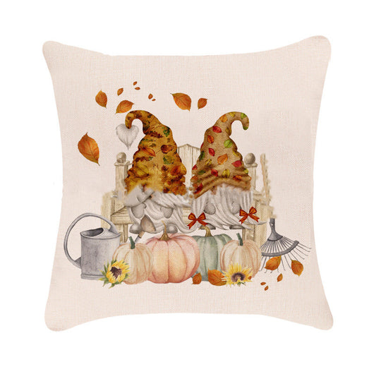 Funda de Cojín Decorativa Calabaza Otoño Halloween para Sofá y Auto - Image 9
