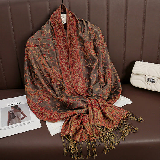 Pashmina Estampada para Mujer - Bufanda Cálida y Elegante - Image 8