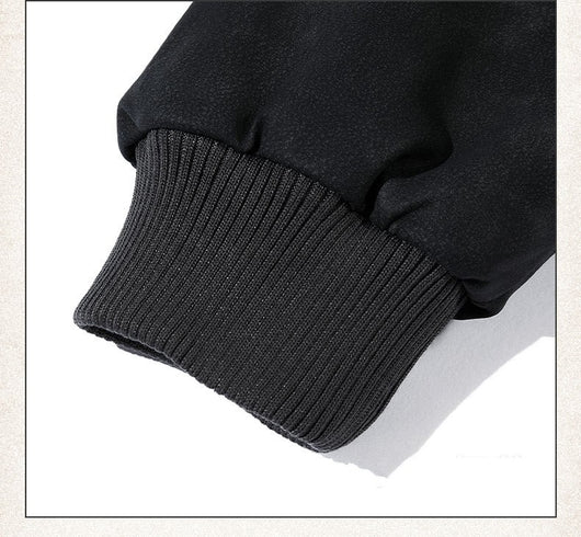 Abrigo de Cuero Premium con Forro Acolchado - Image 2