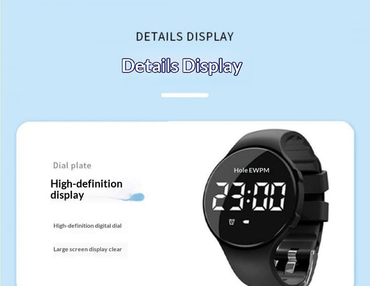 Reloj Inteligente con Alarma Silenciosa por Vibración - Despierta sin Molestar - Image 21