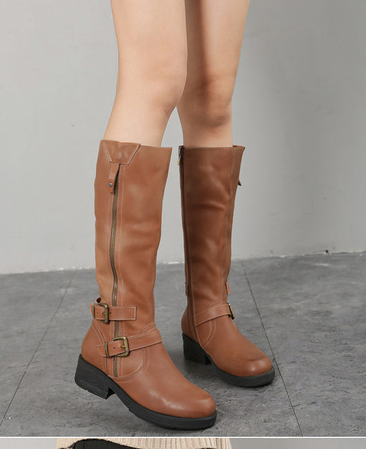 Botas Dr Martens Talla Grande con Cierre Lateral y Suela Gruesa para Mujer - Image 21