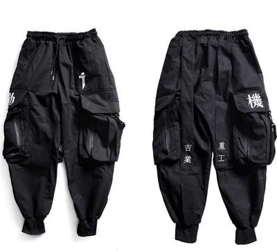 Pantalones Cargo con Bordados Decorativos - Image 7