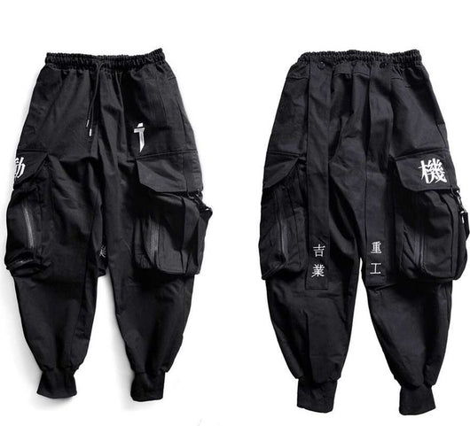 Pantalones Cargo con Bordados Decorativos - Image 7