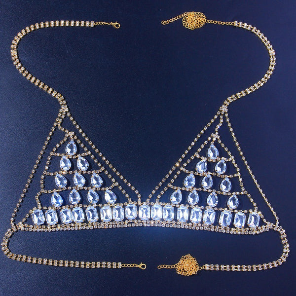 Cadena de Cuerpo con Cristales para Fiesta Nocturna - Image 3