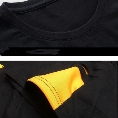 Playera Holgada Hip Hop Street Cuello Redondo para Hombre - Image 13