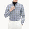 Camisa de Franela Cuadros Hombre Manga Larga Slim Fit Casual Negocios