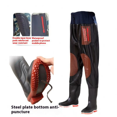 Pantalones de Pesca Reforzados Anti-Perforación - Image 4