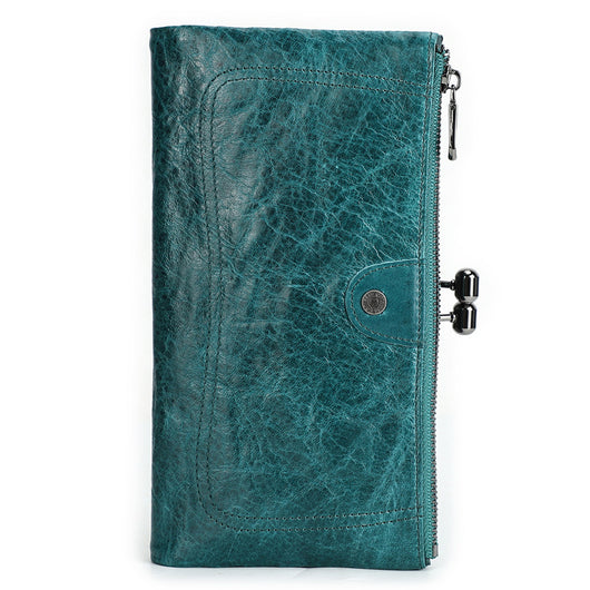 Billetera de Cuero Premium para Mujer - Diseño Elegante Black Angel - Image 7