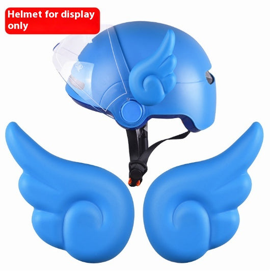 Alas Decorativas para Casco de Moto Eléctrica - Accesorios de Estilo - Image 4