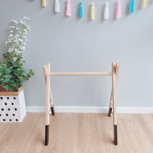 Adornos Decorativos de Fitness Estilo Nórdico en Madera