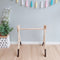 Adornos Decorativos de Fitness Estilo Nórdico en Madera