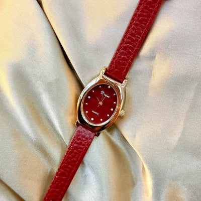 Reloj Elegante Alloy Ankela Rojo para Mujer - Image 25
