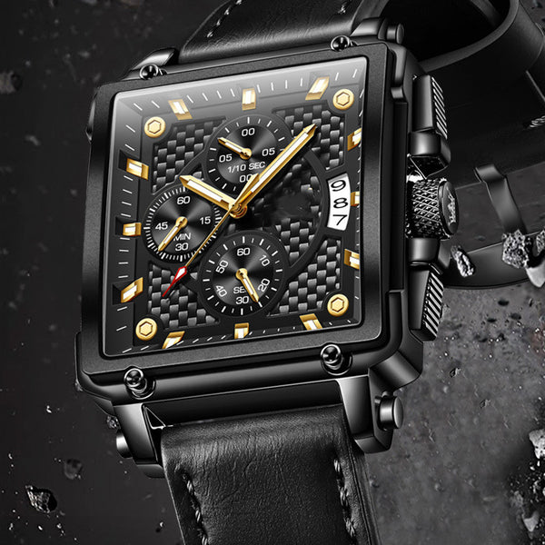 Reloj Multifunción Olevs de Cuarzo - Elegante y Versátil para Estudiantes