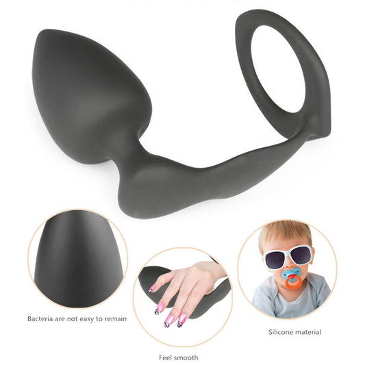 Anillo de Retención Silicona con Diseño Crisantemo para Hombre - Image 2