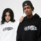 Sudadera Holgada con Capucha Phantom Font para Parejas