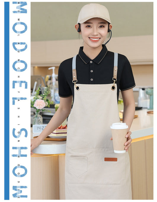 Uniforme Camarero Manga Corta Fresco y Transpirable para Verano - Image 19