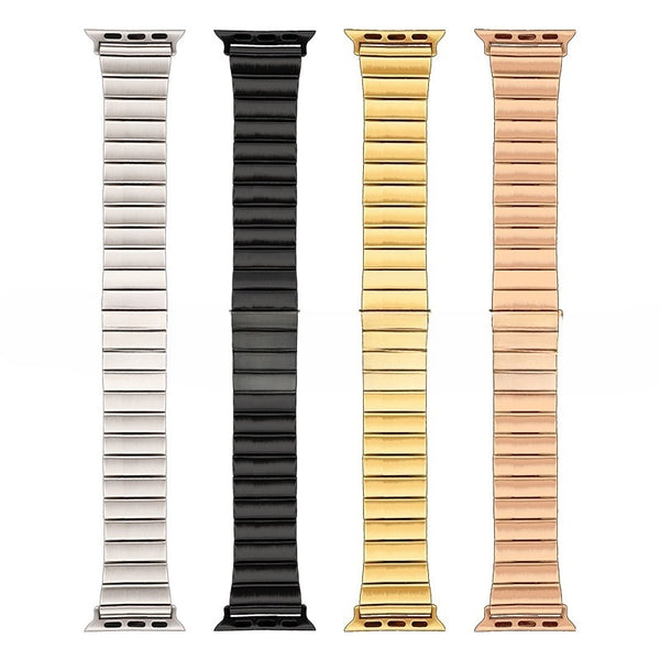 Correa de Reloj Bambú con Acero Inoxidable