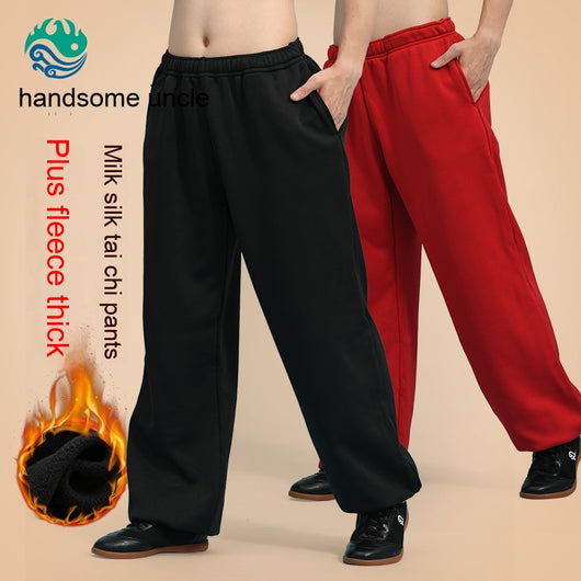Pantalones Tai Chi Térmicos Acolchados para Hombre y Mujer - Image 3