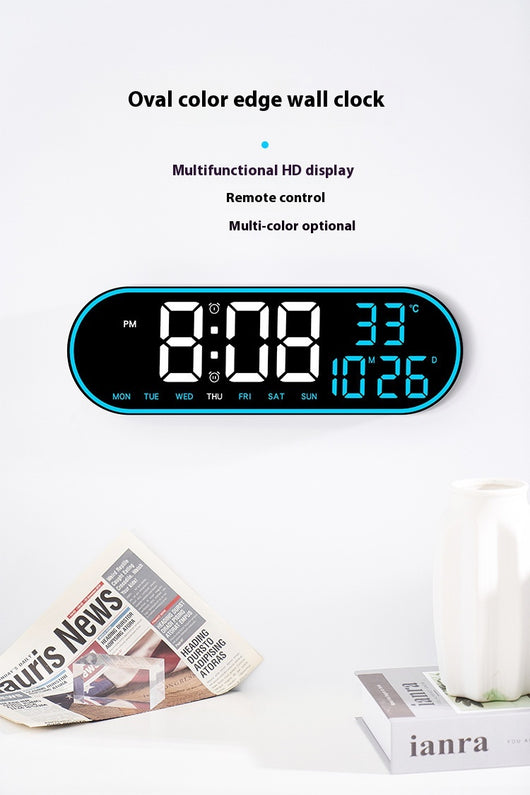Reloj de Pared Digital Multifuncional para Sala - Decoración Moderna - Image 17