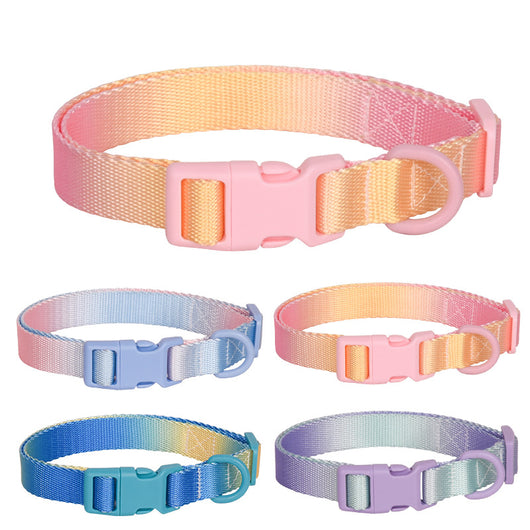 Collar Ajustable para Perros y Gatos - Diseño Degradado Moderno - Image 13