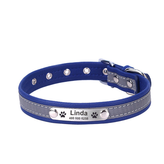 Collar Reflectante de Microfibra para Perros y Gatos Pequeños y Medianos - Image 4