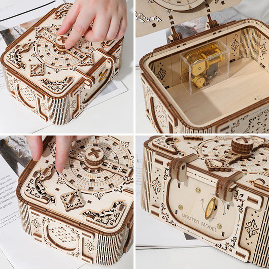 Cubo de Bloqueo Luban - Puzzle 3D de Madera Inteligente - Image 10