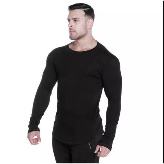 Playera Deportiva Ajustada Cuello Redondo para Correr - Image 9