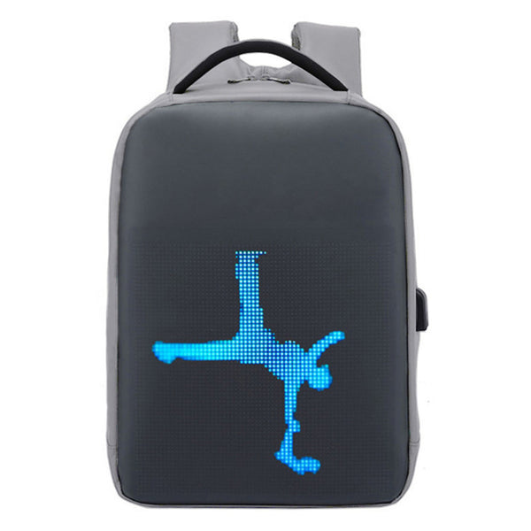 Mochila Deportiva con Pantalla LED Dinámica