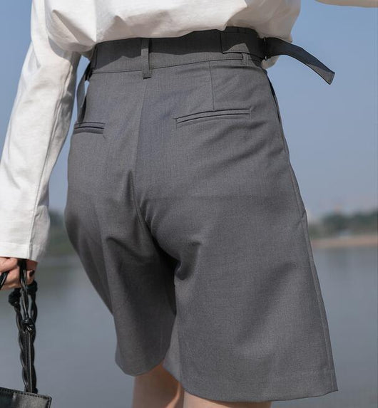 Shorts Casuales Holgados de Cintura Alta para Primavera - Image 7