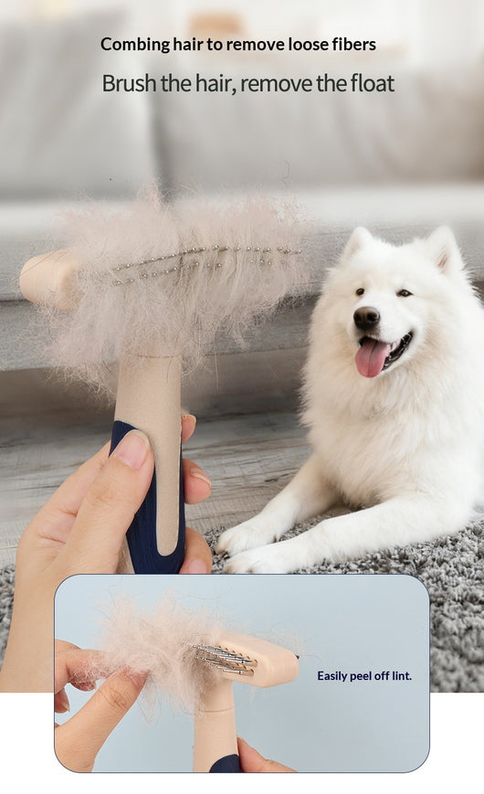 Cepillo Deslanador para Mascotas - Elimina Pelo Suelto y Desenreda - Image 10