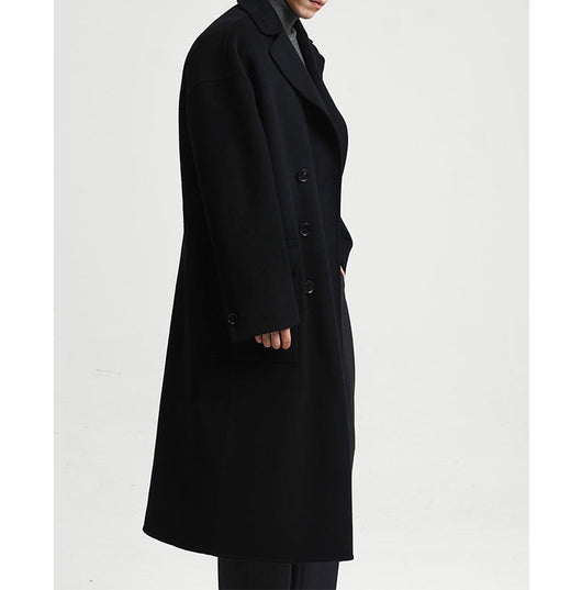 Abrigo de Lana Doble Faz para Hombre - Elegancia y Calidez - Image 28