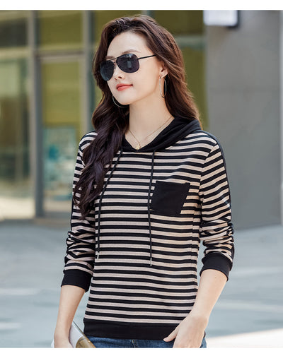 Blusa Larga Coreana Holgada para Tallas Grandes - Manga Larga Versátil - Image 13