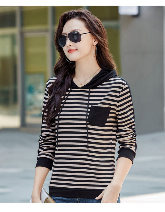 Blusa Larga Coreana Holgada para Tallas Grandes - Manga Larga Versátil - Image 13