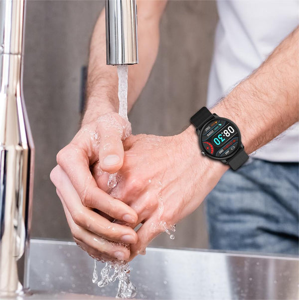 Reloj Inteligente Circular HD con Bluetooth y Llamadas