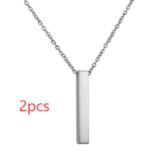 Collar Cilindro Acero Inoxidable Personalizado con Nombre - Image 18