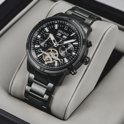 Reloj Deportivo Multifuncional Hombre con Diseño Calado - Image 8