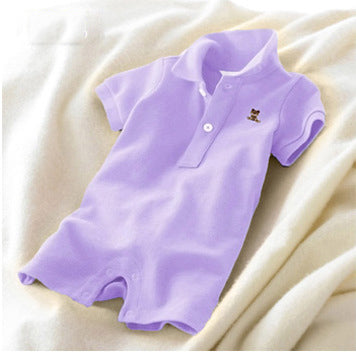 Enterizo Tipo Polo para Bebé con Cuello Solapa - Image 13