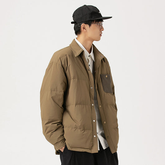 Chaqueta Acolchada Impermeable Ligera para Hombre - Image 2