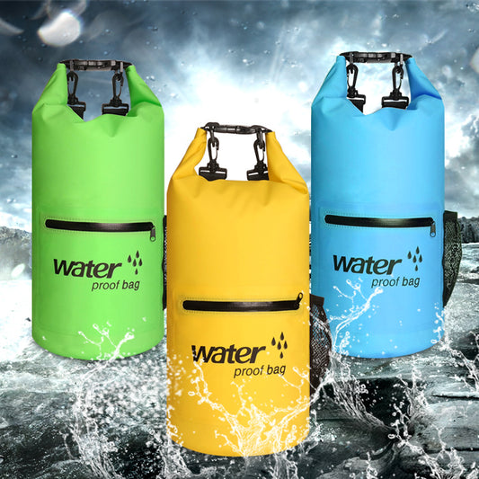 Bolsa Impermeable con Malla y Cierre Clip para Natación