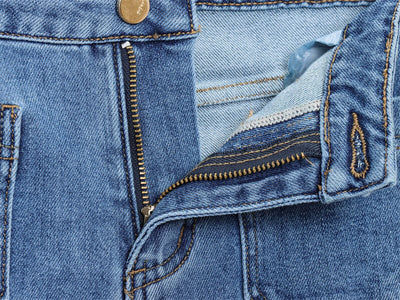 Jeans Cintura Alta con Detalles de Moda Europea y Americana - Image 15